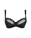 1207 TKD Lingerie Core Curvy Kate Princess Balcony Bra Black F