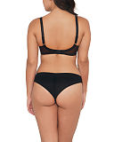 1207 TKD Lingerie Core Curvy Kate Princess Plunge Bra Black Thong B