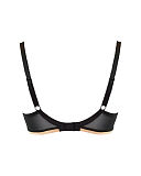 1507 TKD Lingerie Core Curvy Kate Ellace Balcony Bra Black Champagne Bra B