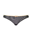 1507 TKD Lingerie Core Curvy Kate Ellace Brazilian Brief Black Champagne F