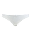 1507 TKD Lingerie Core Curvy Kate Ellace Brazilian Brief White F