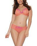 1601 TKD Lingerie Fashion Curvy Kate Atomic Plunge Bra Melon Short F