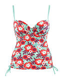 1602 TKD Lingerie Fashion Curvy Kate aloha Seafoam Padded Balcony Tankini F