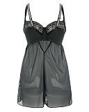 1606 TKD Lingerie Fashion Core Sculptresse Chi Chi Babydoll Black B1