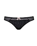 1608 TKD Lingerie Luxury Curvy Kate Cabaret Black Blush Brief F
