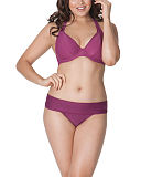 1608 TKD Lingerie Swimwear Curvy Kate Jetty Halterneck Bikini Cherry Berry Fold 0ver Brief F