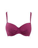1608 TKD Lingerie Swimwear Curvy Kate Jetty Padded Balcony Bikini Cherry Berry F