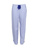 1612 TKD Lingerie Nightwear Fashion Cyberjammies Vienna Spot Print Pant Blue