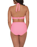 1612TKDLingerieSwimwearFashionCurvyKateJettyHalteneckBikiniFlamingoHighWaistBriefB