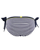 1701 TKD Lingerie Fashion Cleo Swim Lucille Tie Side Pant Navy White B