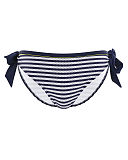 1701 TKD Lingerie Fashion Cleo Swim Lucille Tie Side Pant Navy White F