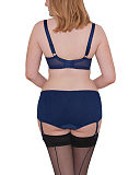 1701 TKD Lingerie Fashion Curvy Kate Belle Balcony Indigo Suspender Short B