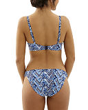 1703 TKD Lingerie Fashion Cleo Swim Suki Moulded Balconnet Bikini Indigo White Gather Pants B.jpg