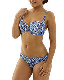 1703 TKD Lingerie Fashion Cleo Swim Suki Moulded Balconnet Bikini Indigo White Gather Pants F.jpg
