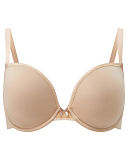 1706 TKD Lingerie Core Cleo Koko Moulded Plunge Bra Caramel f