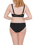 1706 TKD Lingerie Core Curvy Kate Daisie Plunge Bra Brief Black B