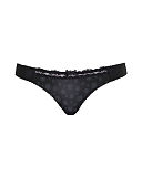 1706 TKD Lingerie Core Curvy Kate Daisie Thong Black F