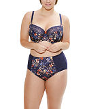 1707 TKD Lingerie Fashion Sculptresse Chi Chi Full Cup Bra Navy Floral Full Brief F
