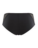 1708 TKD Lingerie Fashion Luxury Panache Black Arianna Brazilian Brief Black Nude B