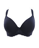 1709 TKD Lingerie Core Sculptresse Sasha Moulded Plunge Bra Ink F