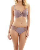 1709 TKD Lingerie Fashion Panache Penny Full Cup Bra Heather Brief F