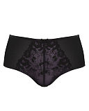 1710 TKD Lingerie Fashion Panache Lois Brief Black Purple F