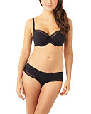 1801 TKD Lingerie Core Cleo Juna Balconnet Bra Black Brief F