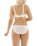 1801 TKD Lingerie Core Cleo Lucy Balconnet Bra White Brief B