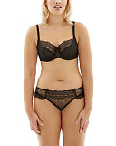 1801 TKD Lingerie Core Cleo Marcie Balconnet Bra Black Brief F