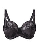 1801 TKD Lingerie Core Panache Clara Full Cup Bra Charcoal Black F