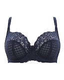 1801 TKD Lingerie Fashion Panache Envy Balconnet Bra Navy F