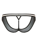 1801 TKD Lingerie Luxury Fashion Scantilly Decadence Monochrome Bare Face Brief B