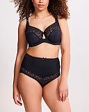 1803 TKD Lingerie Fashion Sculptresse Estel Full Cup Bra Noir High Waist Brief F