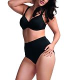 1501 TKD Lingerie Fashion Elomi Swim Isis Underwired Balconnet Bikini Aubergine Classic Brief F