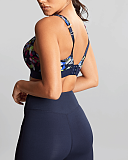 5022 Endurance Wired Sports Bra Graphic Print TKD Lingerie Panache Fashion B1