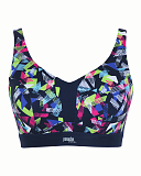 5022 Endurance Wired Sports Bra Graphic Print TKD Lingerie Panache Fashion CF1