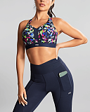 5022 Endurance Wired Sports Bra Graphic Print TKD Lingerie Panache Fashion F2