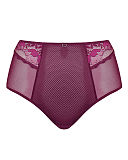 66437 Delightful High Waist Brief Plum TKD Lingerie Curvy Kate Fashion CF1