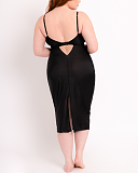 After Hour Slip Dress Black TKD Lingerie Scantilly Fashion B1