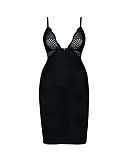 After Hour Slip Dress Black TKD Lingerie Scantilly Fashion CF1
