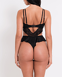After Hours Teddy Black Scantilly TKD Lingerie B1