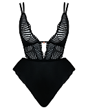 After Hours Teddy Black Scantilly TKD Lingerie CF1