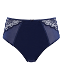 Alexandra Balconnet High Waist Brief Indigo TKD Lingerie Panache Fashion CF1