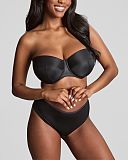 Alice Strapless Bra Noir TKD Lingerie Panache Core F1