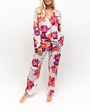 Aliyah Floral Print PJ Set Cream Mix TKD Lingerie Cyberjammies Fashion F1