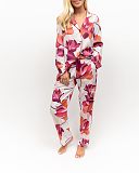 Aliyah Floral Print PJ Set Cream Mix TKD Lingerie Cyberjammies Fashion F2