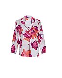 Aliyah Floral Print Pyjama Top Cream Mix TKD Lingerie Cyberjammies Fashion CF1