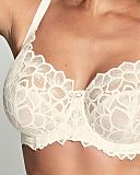 Allure Full Cup Bra Ivory TKD Lingerie Panache Core F1