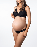 Ambition Triangle Maternity Bra And Brief Black TKD Lingerie Hotmilk Core F5