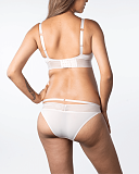 Ambition Triangle Maternity Bra And Brief Shell Pink TKD Lingerie Hotmilk Core B1